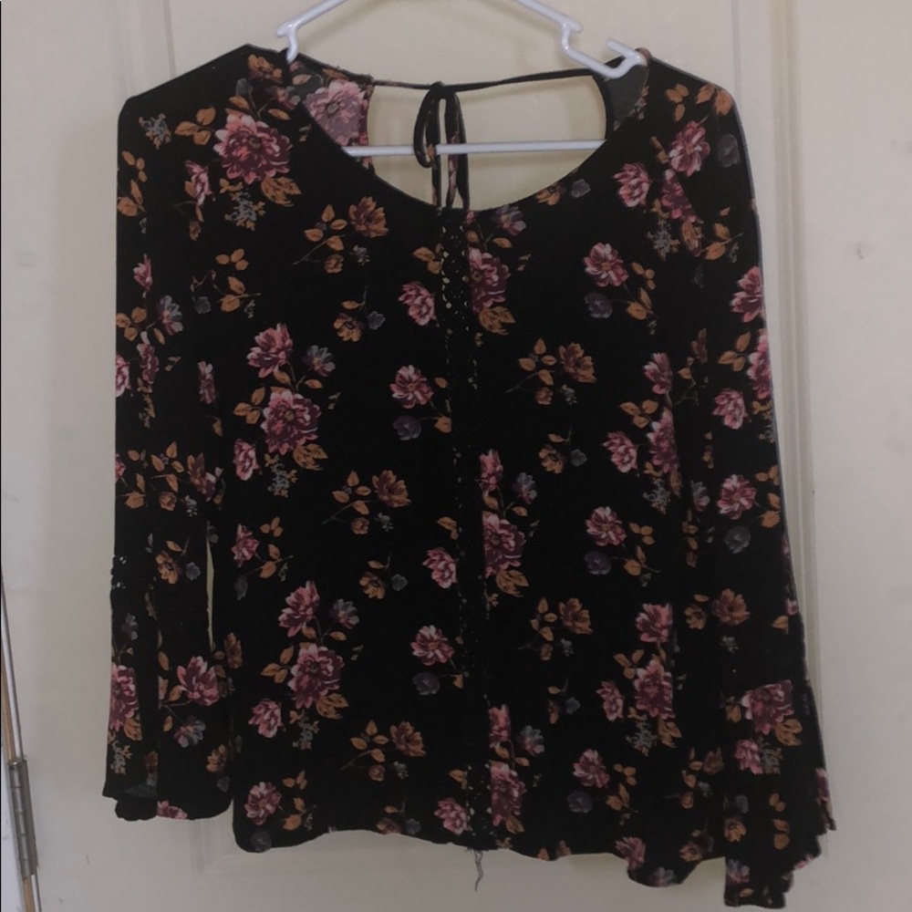 Long sleeve blouse
